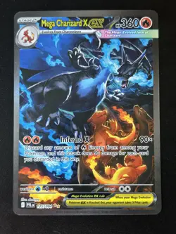 Pokemon Phantasmal Flames Mega Charizard X Ex 125/094 - Image 1