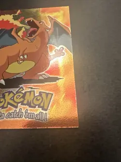 Topps Pokemon The Movie Charizard Holo foil! - Image 4