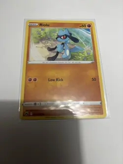 Pokemon TCG Pokemon Riolu Common Regular Low Kick - Image 1