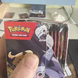 Pokemon Destined Rivals Half Booster Box, English, Sealed- small tear on corner - Image 5
