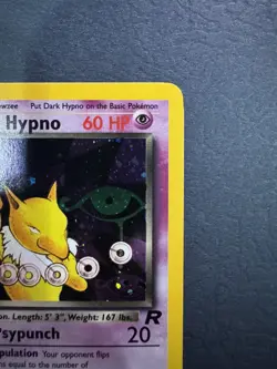 Pokemon TCG Dark Hypno 9/82 Team Rocket Unlimited Holo - Image 5