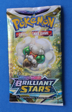 POKEMON BRILLIANT STARS BOOSTER PACK SEALED - Image 1