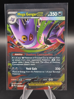 Pokemon Mega Gengar EX Double Rare Me02 Phantasmal Flames 056/094 Holo - Image 1