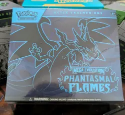 Phantasmal Flames Pokemon Elite Trainer Box factory new and sealed - Image 1