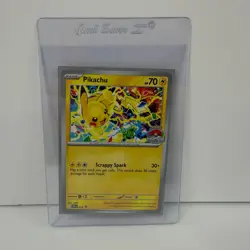 Pikachu SVP 225 Pokemon TCG Black Star Promo World Championship 2025 Stamp NM - Image 2