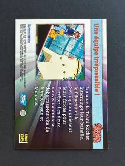 Pokemon - TV Animation - TOPPS - #Snaps 05 - Blue Logo - New - FR - Image 2