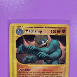 Pokemon TCG Machamp Expedition 51/165 Regular Rare - Image 2