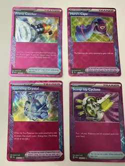 Pokemon TCG Ace Spec Lot of 4 (Hero's Cape, Prime Catcher + 2 more) - Image 1