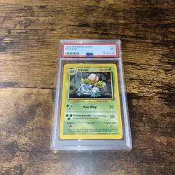 Pokemon Base Set Unlimited Ivysaur 30/102 - PSA 7 NM! WOTC! - Image 1