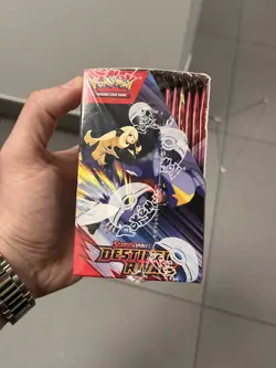 Pokemon TCG Destined Rivals Half Booster Box 18 Packs Factory New & Sealed - Image 2