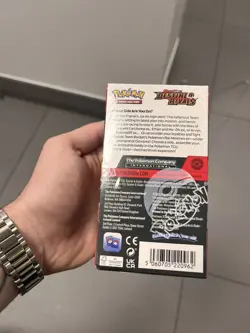 Pokemon TCG Destined Rivals Half Booster Box 18 Packs Factory New & Sealed - Image 3