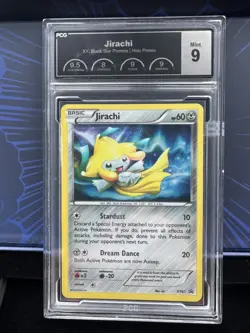 2015 Pokemon Jirachi Holo Black Star Promo Breakthrough Blister XY67 PCG 9 MINT - Image 1