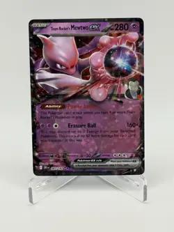 Team Rocket's Mewtwo ex 081/182 Sv10: Destined Rivals 2025 Pokemon - Image 1