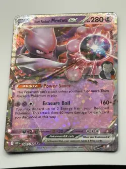 Team Rocket's Mewtwo ex 081/182 Sv10: Destined Rivals 2025 Pokemon - Image 2