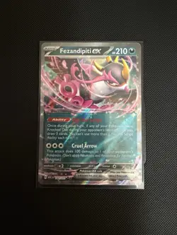 Fezandipiti ex 142/217 Double Rare Ascended Heroes Pokemon TCG NM - Image 1