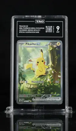 Pokemon TCG Pikachu EX 276/217 Ascended Heroes Special Illustration Rare 200HP … - Image 1