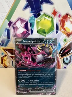 Fezandipiti ex 142/217 Double Rare - Pokemon TCG Ascended Heroes - NM - Image 1
