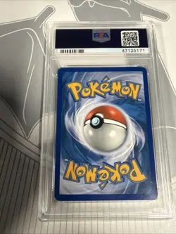 Pokemon Deoxys Lombre Reverse Holo #34 PSA 9 Mint - Image 2