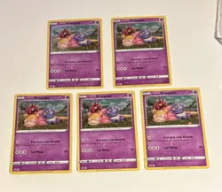 Galarian Slowpoke 126 GALAXY SWIRL COSMOS - Pokemon Evolving Skies Promo Lot(5) - Image 1