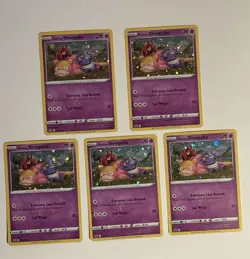 Galarian Slowpoke 126 GALAXY SWIRL COSMOS - Pokemon Evolving Skies Promo Lot(5) - Image 3