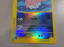 Pokemon Base Set Expedition #107/165 Reverse Holo CORSOLA **never played** - Image 3