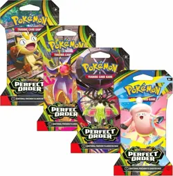 Pokemon TCG Perfect Order Sleeved Booster Pack Factory Sealed English 🔥 - Image 1