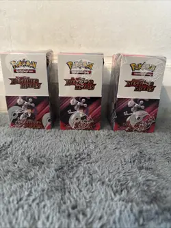Pokemon TCG - Destined Rivals Half Booster Box x18 Packs SEALED - Image 1