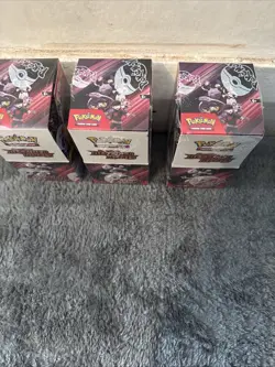 Pokemon TCG - Destined Rivals Half Booster Box x18 Packs SEALED - Image 2