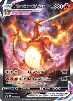CHARIZARD VMAX SWSH261 HOLO PROMO SWORD & SHIELD PROMO POKEMON NEAR MINT - Image 1