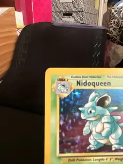 Pokemon Nidoqueen Jungle Holo Rare Unlimited 07/64 90 HP English - Image 2
