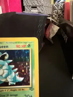 Pokemon Nidoqueen Jungle Holo Rare Unlimited 07/64 90 HP English - Image 3