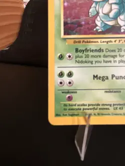 Pokemon Nidoqueen Jungle Holo Rare Unlimited 07/64 90 HP English - Image 5