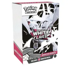 Pokemon TCG Scarlet & Violet White Flare Booster Bundle 6 Booster Packs - Image 1