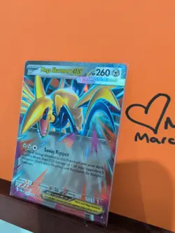 Mega Skarmory ex Ultra Rare Full Art 106/088 Pokemon Perfect Order Card - Image 3