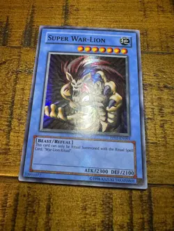 Super War-Lion PP02-EN001 Unlimited Edition Super Rare PL + BONUS - Image 1
