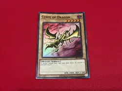 Curse of Dragon - Super Rare - LOB-EN066 - Unlimited Edition NM - Image 1