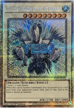 Trishula, Dragon of the Ice Barrier (Starlight Rare)-Starlight Rare - 1st Edi... - Image 1