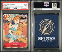 One Piece 1st Anniversary Set English OP01 ST01 PSA Nami Sanji Brook 9 Franky 7 - Image 4