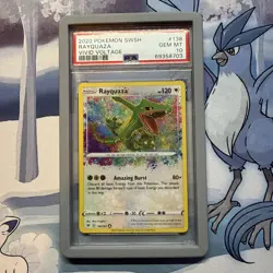 Rayquaza Amazing Rare 2020 Pokemon Sword & Shield Vivid Voltage #138/185 PSA 10 - Image 1
