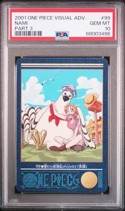 One Piece Straw Hat Voyage Photo 63 PSA 10 Gem Mint Card - Image 1