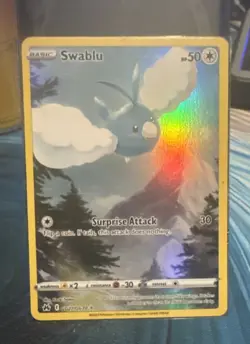 Pokemon TCG SWSH Crown Zenith Swablu Card GG27/GG70 Galarian Gallery - Image 1