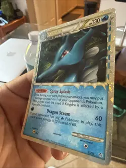 Pokemon TCG Kingdra Prime Holo HSUnleashed Card 85/95 Nm/lp - Image 2