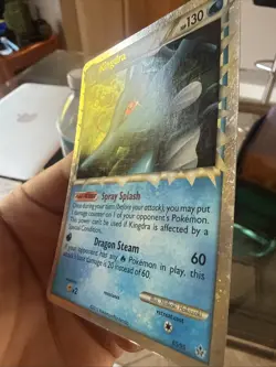 Pokemon TCG Kingdra Prime Holo HSUnleashed Card 85/95 Nm/lp - Image 3