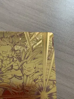 2016 Super Dragon Ball Heroes 1st Store Distribution Hero Avatar Gold Promo Card - Image 4