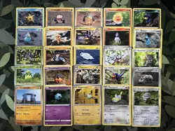 25 Yuka Morii Pokemon TCG Card Lot - Image 1