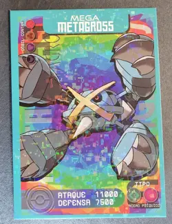 MEGA METAGROSS - POKEMON TCG POKEDEX EDITION FOIL CARD - Image 1