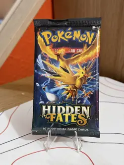 Hidden Fates Booster Pack Sealed Official Pokemon Cards * New * - Image 1