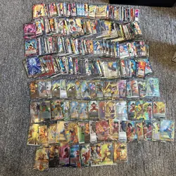 Large Lot 450+ Dragon Ball Super Cards Goku, Gohan, Trunks, Foil & Nonfoil - Image 1
