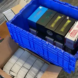 50+ Pounds Pokemon Card Bundle Lot - 1 Crate, Pokemon 10,000 Cards Collection - Image 2