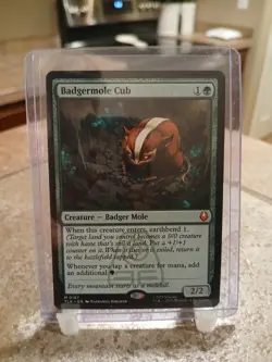 Magic The Gathering Badgermole Cub Avatar: The Last Airbender Mythic (Regular) - Image 1